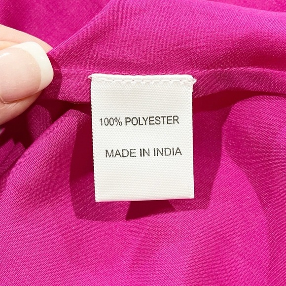 Maxi Dress Size XXS Pink Tulle Whimsical Fairy Princess Prom Formal Star Print - Picture 8 of 11